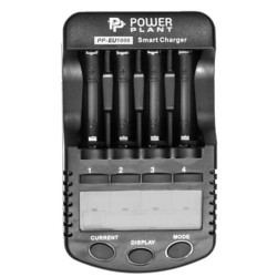 Зарядка аккумуляторных батареек Power Plant PP-EU1000