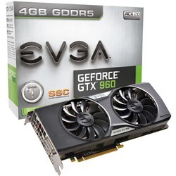 Видеокарта EVGA GeForce GTX 960 04G-P4-3967-KR