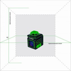 Нивелир / уровень / дальномер ADA CUBE 360 GREEN ULTIMATE EDITION