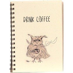 Блокноты Kraft Notebook Drink Coffee