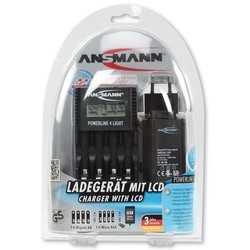 Зарядка аккумуляторных батареек Ansmann Power Line 4 Light