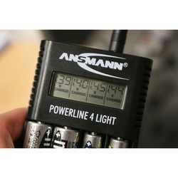 Зарядка аккумуляторных батареек Ansmann Power Line 4 Light