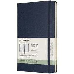 Ежедневники Moleskine 18 months Weekly Planner Blue