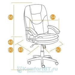 Компьютерное кресло Tetchair Comfort (серый)