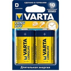 Аккумуляторная батарейка Varta Longlife 2xD