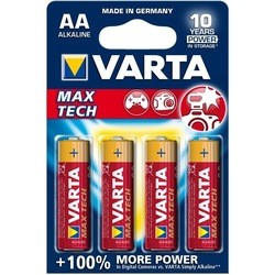 Аккумуляторная батарейка Varta Max Tech 4xAA
