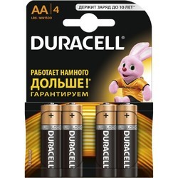 Аккумуляторная батарейка Duracell 4xAA MN1500
