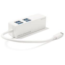 Картридер/USB-хаб TechLink iWires USB-C Plug to 4 Port USB 3.0 Hub