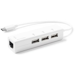 Картридер/USB-хаб TechLink iWires USB-C Plug to 3 Port USB Hub