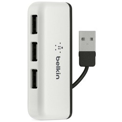 Картридер/USB-хаб Belkin 4-Port Tavel Hub