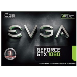 Видеокарта EVGA GeForce GTX 1080 08G-P4-6180-KR