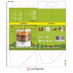 Сушилка фруктов Molgato Zdravushka 972.04