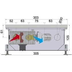 Радиатор отопления MINIB COIL PT (COIL PT-1250)