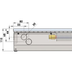 Радиатор отопления MINIB COIL PMW115 (COIL PMW115-1250)
