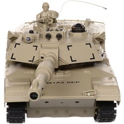 Танк на радиоуправлении Plamennyj Motor Battle Tank Tiger&Abrams M1A2 1:28