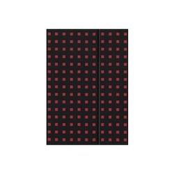 Блокноты Paper-Oh Ruled Notebook Quadro B5 Black Red