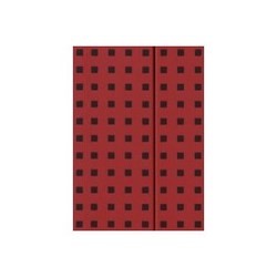 Блокноты Paper-Oh Ruled Notebook Quadro B6 Red Black