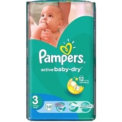 Подгузники Pampers Active Baby 3 / 10 pcs
