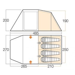 Палатка Vango Drummond 400