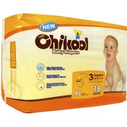 Подгузники Chikool Baby Diapers XL / 18 pcs