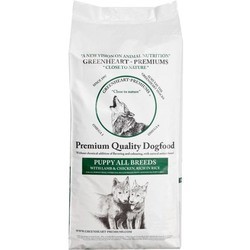 Корм для собак Greenheart-Premiums Puppy All Breeds Lamb/Chicken/Rice 0.5 kg