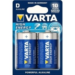 Аккумуляторная батарейка Varta High Energy 2xD