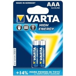 Аккумуляторная батарейка Varta High Energy 2xAAA