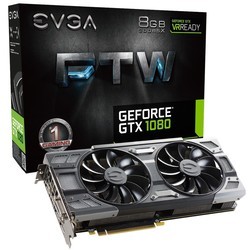 Видеокарта EVGA GeForce GTX 1080 08G-P4-6286-KR