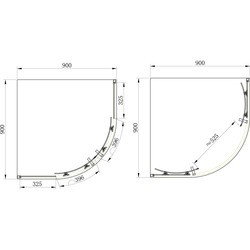 Душевая кабина Primera Frame SHQC51906