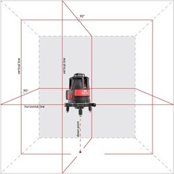 Нивелир / уровень / дальномер ADA ULTRALINER 360 4V