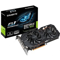 Видеокарта Gigabyte GeForce GTX 950 GV-N950G1 GAMING-2GD