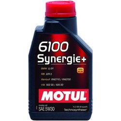 Моторное масло Motul 6100 Synergie+ 5W-30 1L