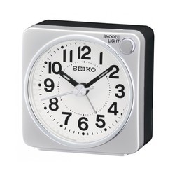 Настольные часы Seiko QHE118 (серебристый)