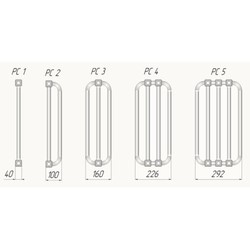 Радиаторы отопления KZTO PC-5 300/33