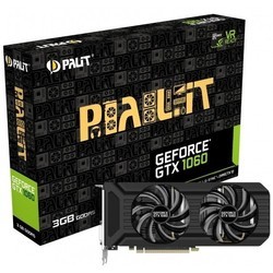 Видеокарта Palit GeForce GTX 1060 Dual