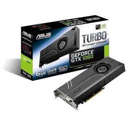 Видеокарта Asus GeForce GTX 1060 TURBO-GTX1060-6G