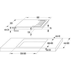 Варочная поверхность Gorenje G 640 (черный)