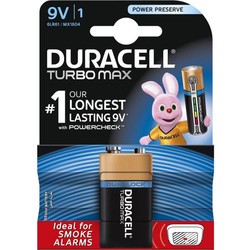 Аккумуляторная батарейка Duracell 1xKrona Turbo Max MX1604