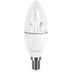 Лампочки Maxus 1-LED-532 C37 CL-C 6W 4100K E14