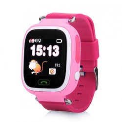 Носимый гаджет Smart Watch Smart Q80 (розовый)