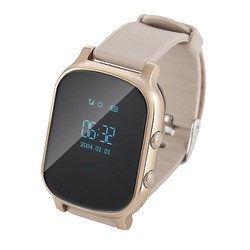Носимый гаджет Smart Watch Smart T58 (золотистый)