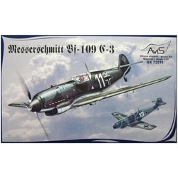 Сборные модели (моделирование) AVIS Messerschmitt Bf-109 C-3 (1:72)