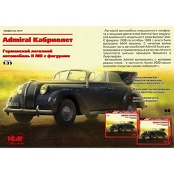 Сборная модель ICM Admiral Cabriolet (1:35)