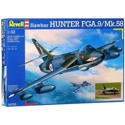 Сборная модель Revell Hawker Hunter FGA.9/Mk.58 (1:32)