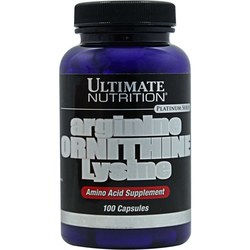 Аминокислоты Ultimate Nutrition Arginine/Ornithine/Lysine