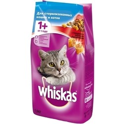 Корм для кошек Whiskas Sterilized Beef 1.9 kg