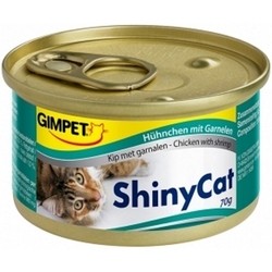 Корм для кошек Gimpet Adult Shiny Cat Chicken/Shrimps 0.07 kg