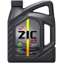 Моторное масло ZIC X7 5W-30 Diesel 4L