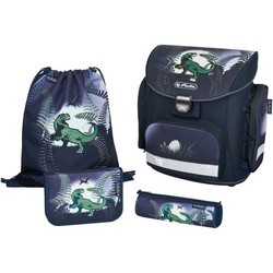 Школьный рюкзак (ранец) Herlitz Midi Plus Dino Jungle