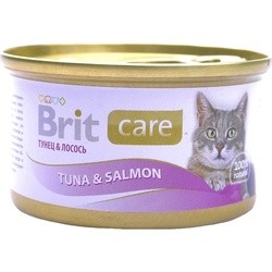 Корм для кошек Brit Care Adult Canned Tuna/Salmon 0.08 kg